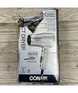 Conair 1875W Folding Compact Hair Blow Dryer Small Mini Travel Size Dual... - $35.54