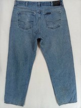 Vintage Harley Davidson Blue Men&#39;s Size 40&quot;W x 42&quot;L Denim Distressed Jeans - £8.96 GBP
