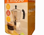 NEW Imusa USA Aluminum Stovetop 6-cup Espresso Maker Silver Cool Touch H... - £11.74 GBP