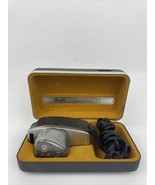 Vintage Norelco Tripleheader Electric VIP Shaver with Box &amp; Power Cord -... - $37.61