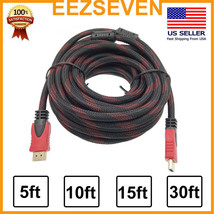 Premium Hdmi Cable 6FT For Bluray 3D Dvd PS3 Hdtv Xbox Lcd Hd Tv 1080P Laptop... - $7.43+