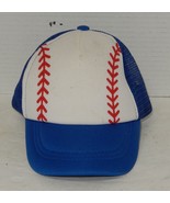 Kids Baseball Hat Cap Adjustable Blue Red white - $278.95 MXN