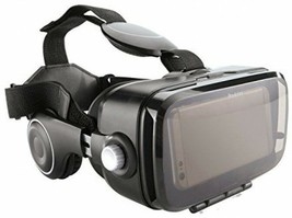NEW VR Headset with Built-In Headphones (Virtual Reality) - £39.56 GBP