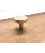Mid-century 6/8&quot; Round Disk Polished Brass Cabinet or Drawer Pull/Knob - €4,44 EUR