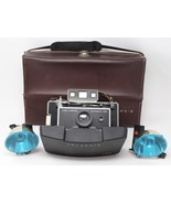 Polaroid Automatic 225 Instant Land Camera, 2 - 268 Flashes, Leather Cas... - £20.43 GBP