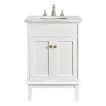 Elegant Lighting VF30124WH Sutton 24W Vanity Set - White - £553.16 GBP