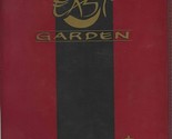 East Garden Chinese Restaurant Menu Knoxville Tennessee area 1990&#39;s - $17.82