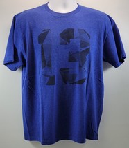 D) Dethrone Royalty Men Odell Beckham Jr. #13 Blue Large T-Shirt - £15.49 GBP