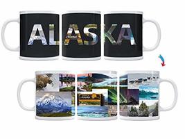 Color Changing! State Landscapes ThermoH Exray Ceramic Coffee Mug (State... - £10.02 GBP
