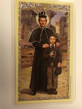 Saint John Bosco  (Don Bosco) Laminated Prayer Card, New - £1.55 GBP