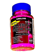 Kirkland Signature Allergy Medicine Diphenhydramine HCI 25 mg 600 EXP 02... - $210.57 MXN