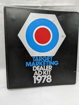 Target Marketing Dealer And Kit 1978 3 Ring Binder - $23.36 CAD