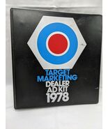Target Marketing Dealer And Kit 1978 3 Ring Binder - $304.26 MXN