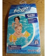 H2O GO Inflatable Orange/Yellow Dolphin Armbands Pool Kids Floaties age 3-6 - $2.00