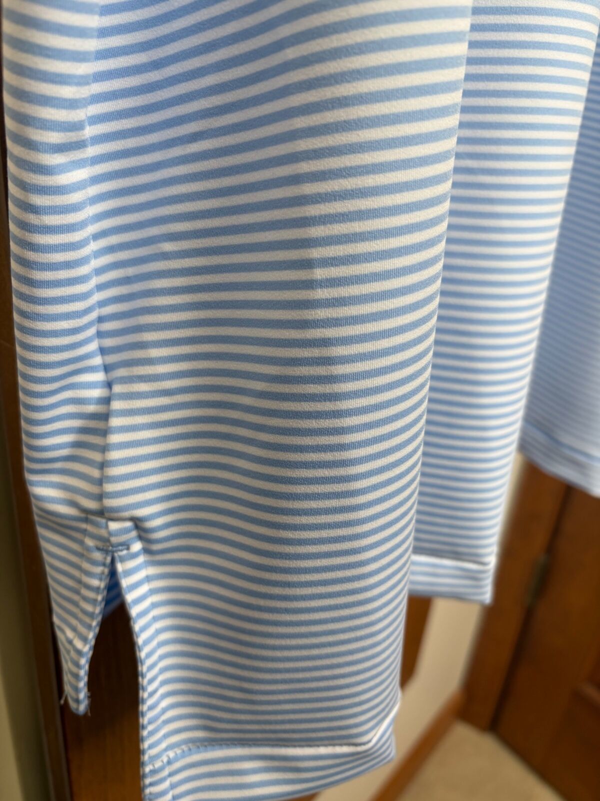 Peter Millar Summer Comfort Striped Polo Shirt XXL JDG Logo New Golf Beach Drink Item image 8