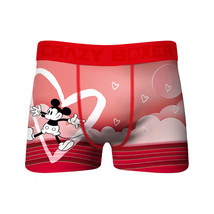 Crazy Boxers Mickey Mouse Heart Boxer Briefs Red - £15.92 GBP