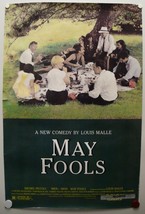 MAY FOOLS 1990 Michel Piccoli, Miou-Miou, Harriet Walter, Jeanne Herry-One Sheet - £27.17 GBP