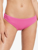 ROXY Bikini Swim Bottoms Ribbed Pink Guava Juniors Size XS $46 - NWT - £7.07 GBP