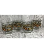 Vintage Libbey Bonne Sante Spice of Life 9.5oz Rocks Glasses Orig. Box U... - $560.27 MXN