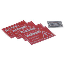  Large Alarm Sticker Warning Stickers - $15.92