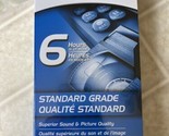 Maxell Video Cassette - Six Hours - Standard Grade - Blank VHS - BRAND NEW - £6.13 GBP