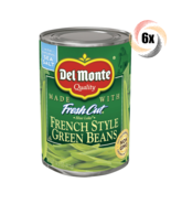 6x Cans Del Monte Fresh Cut French Style Green Beans | 14.5oz | Fast Shi... - €29,79 EUR