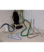 Lot of 8 Vintage Necklaces – Unique Styles, Boho, Tribal, Elegant Jewelr... - $79.21 CAD