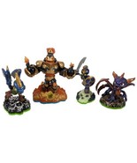 Skylanders Figures Activision Toys Drobot Blast Zone Legendary Chop Chop... - $46.04