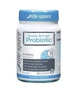 Life Space Double Strength Probiotic 30 Capsules 64 bilion CFU - £23.53 GBP