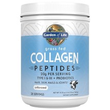 2/2027 Garden of Life Grass Fed Collagen Peptides Powder Unflavored 28 S... - $33.65