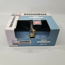 Tractor Supply GroundWork Whirling Sprinkler Wheel Base 2025 Square Feet - $19.68