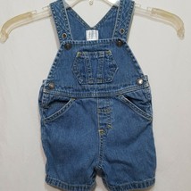 Small Wonders Overalls Shorts Jeans Denim Size 3-6 Months One Piece - £11.71 GBP