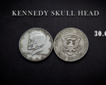 KENNEDY SKULL HEAD COIN by Men Zi Magic - £9.40 GBP