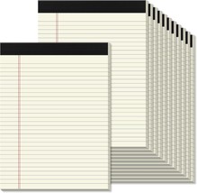 Legal Pads 8.5 X 11 Inches 12 Pack Wide Ruled Note Pads 8.5 X 11, School - £28.58 GBP