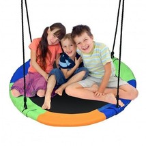 40-Inch Flying Saucer Tree Swing Outdoor Play Set with Easy Installation Proc... - $116.72