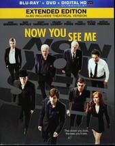 Now You See Me Extended Edition BLU-RAY With Slipcover - £7.82 GBP