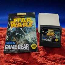 Sega Game Gear Star Wars Loose Cartridge and Manual Pre-owned Videogame - $24.49