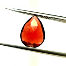 1 Pes Natural Garnet Rose Cut Gemstone Slice 12x9x3.50 mm Pear Shape Gar... - $562.41 MXN