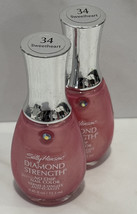 2 Sally Hansen Diamond Strength No Chip Nail Color Polish 34 Sweetheart 0.45 oz - $24.75