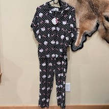 Hello Kitty Polka Dot Lounge PJ Set Top Pants NWT XL - £40.12 GBP