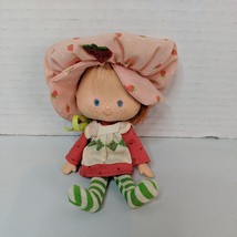 Vintage Strawberry Shortcake Doll 1979 with hat 5&quot; Stockings Dress - £13.15 GBP