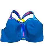 Panache Sport #5021 36E Underwire Sports Bra Yellow/Blue - $41.83 CAD