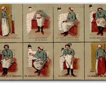 French Comic Instructrions For Woman Using the Bathroom UNP DB Postcard S1 - $17.77