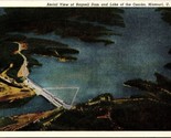 Aerial View of Bagnell Dam and Lake of the Ozarks MO U.S. 54 Postcard PC1 - £4.00 GBP