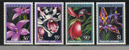 AUSTRALIA 1986 VERY FINE MNH STAMPS SCOTT # 997-1000  FLOWERS - £4.75 GBP