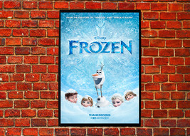 Frozen Walt Disney animation movie Cover home decor poster - £2.39 GBP