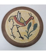 Handcrafted Roadrunner Kitchen &amp; Bar Cooking Trivet From Egypt 7 Inch Ro... - $17.54