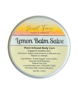 Lemon Balm Salve Herbal Balm Skin Body Care Ointment 2 oz - £24.52 GBP