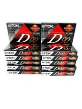 Brand New Lot Of 12 TDK D90 High Output Blank Audio Cassette Tapes Vintage - £18.97 GBP