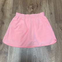 Slazenger Girls Golf Skort Solid Peach Coral Size Medium 8-10 Shorts Dry... - $21.78